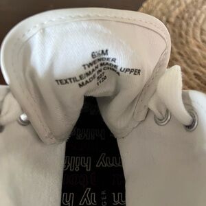 NEW Womens Tommy Hilfiger Ender Hi Platform Sneaker White Classic